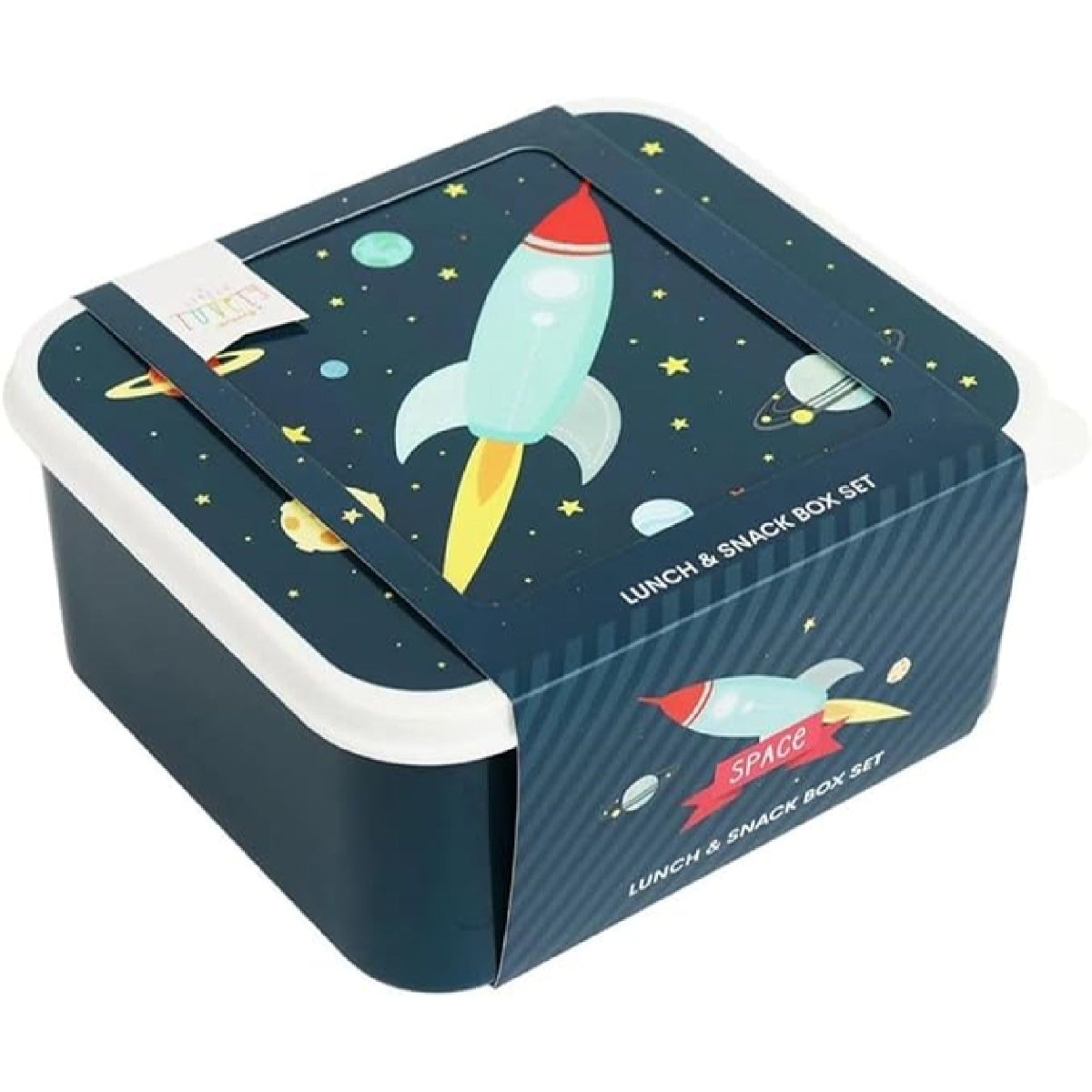 Set di Contenitori Porta Pranzo e Porta Merenda - Spazio - A Little