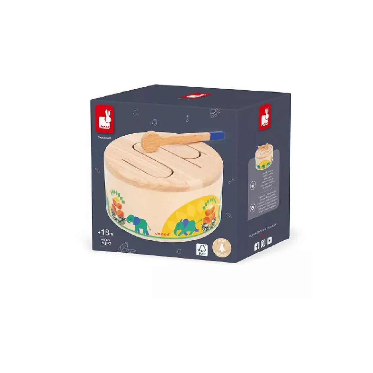 GIOIA - TAMBURO GIOCO LEGNO