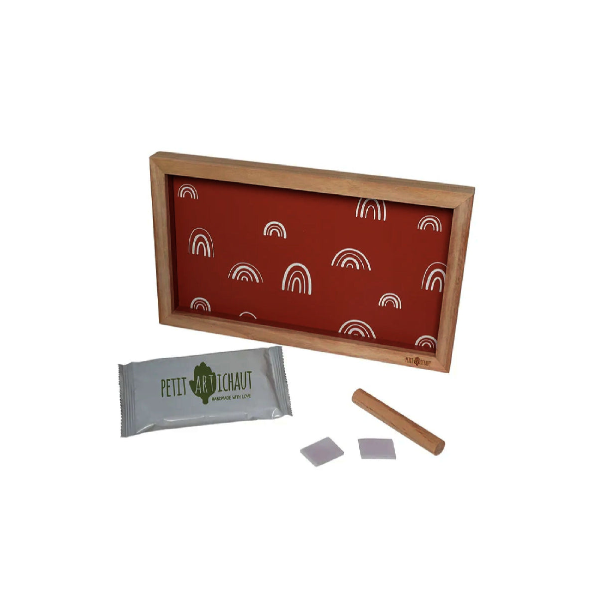 Petit Artichaut - Cornice 2 Impronte - Rainbow Terracotta