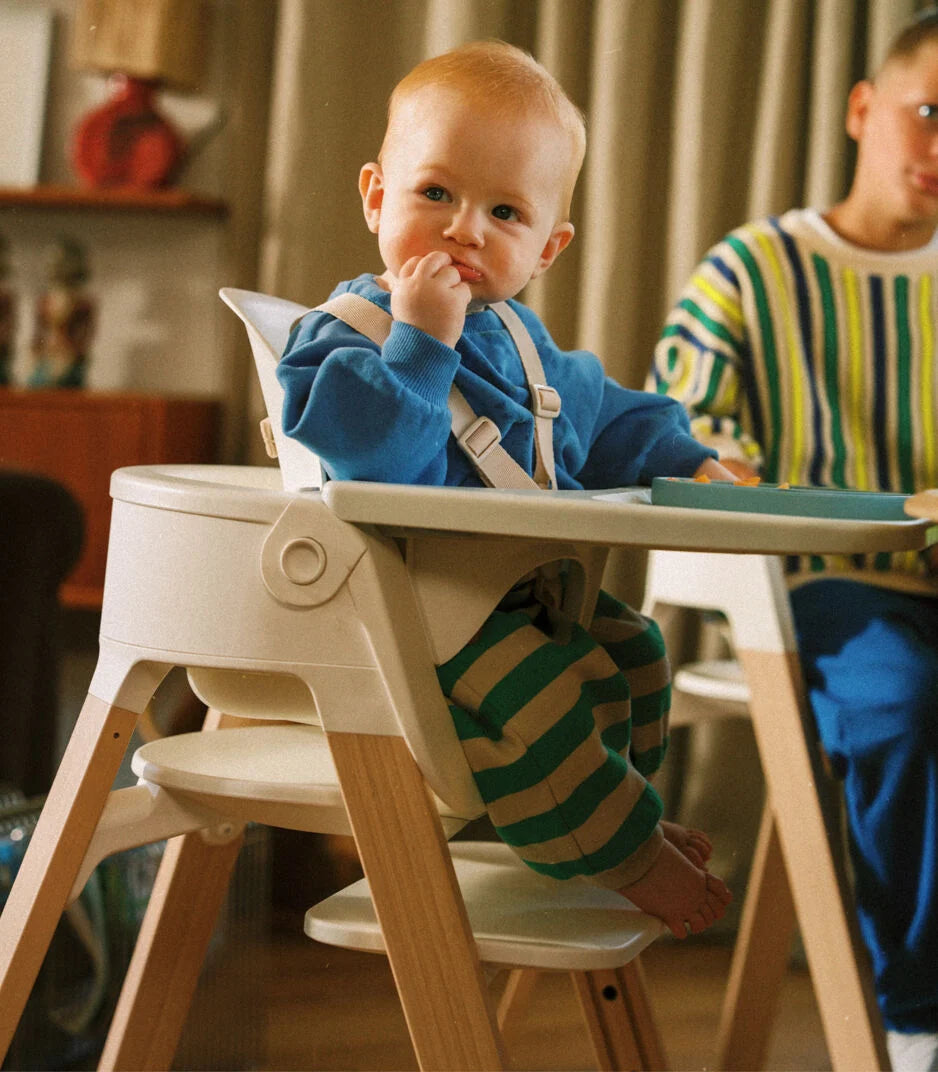 Stokke Steps High Chair White / Natural
