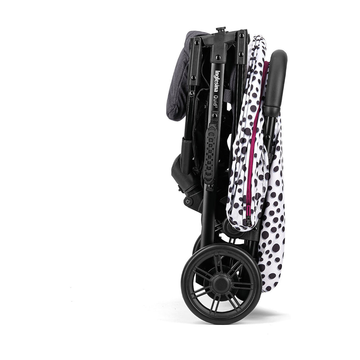 PASSEGGINO INGLESINA QUID 2 POLKA DOTS WHITE