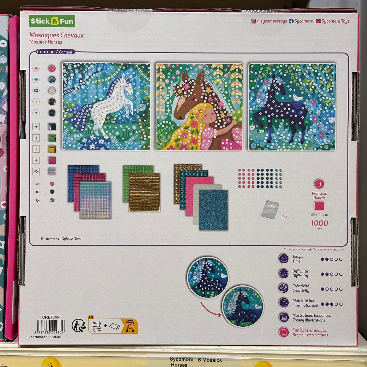 Sycomore - S Mosaics Horses