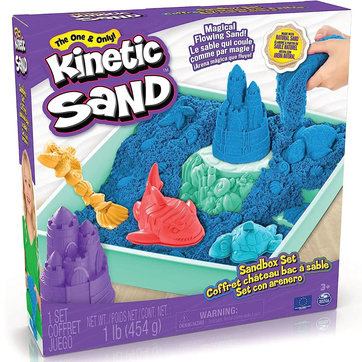 KINETIC SAND Playset Castelli di Sabbia Ass.to New