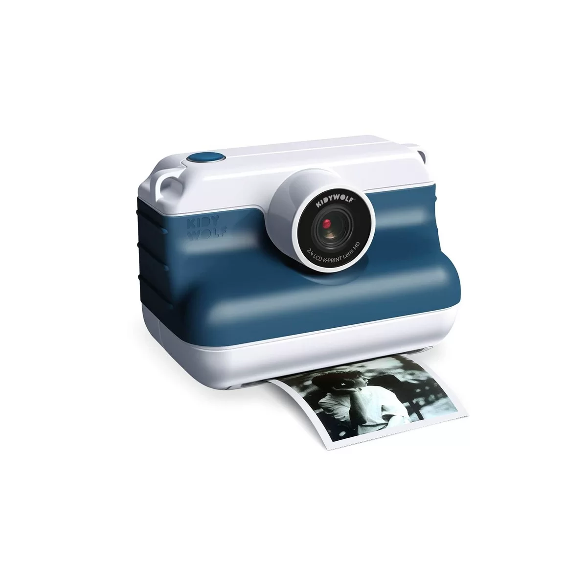 Fotocamera a stampa termica, blu