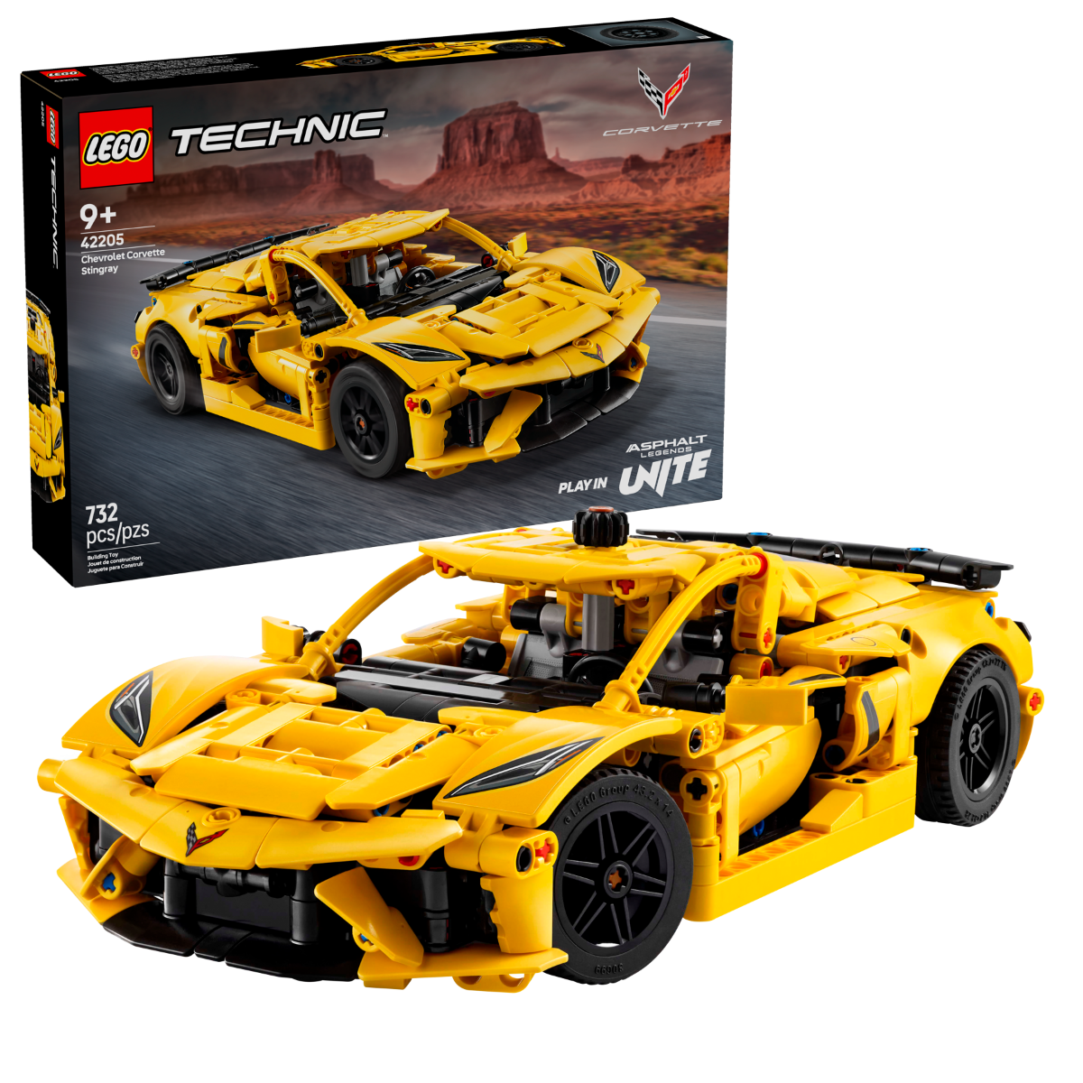 LEGO 42205 Technic Chevrolet Corvette Stingray