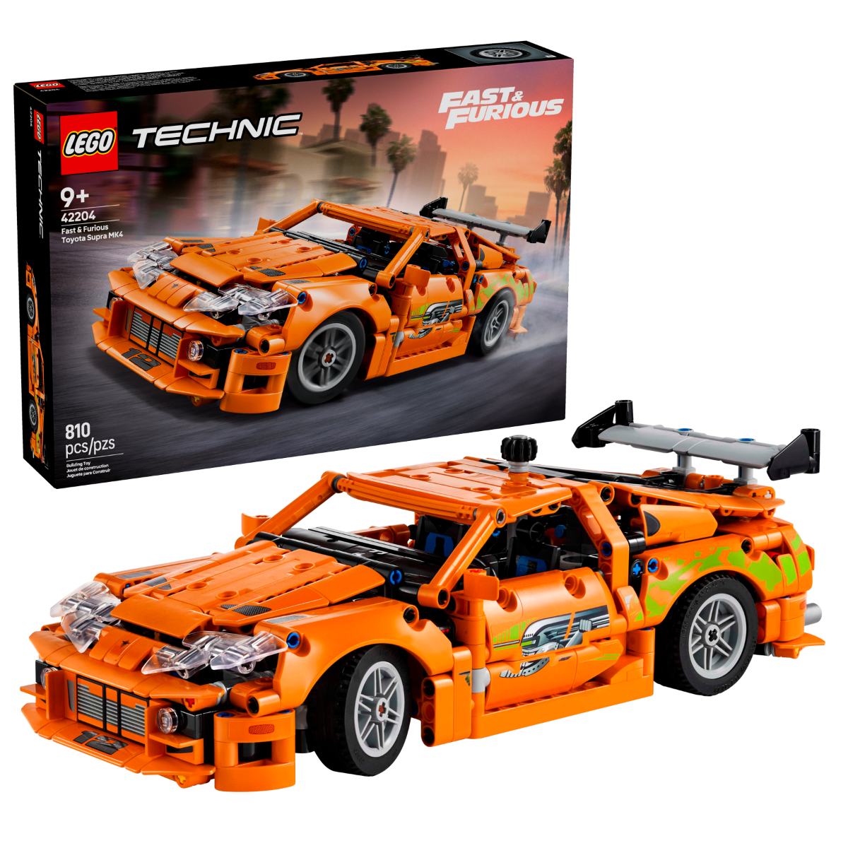 LEGO 42204 Technic Fast and Furious Toyota Supra MK4