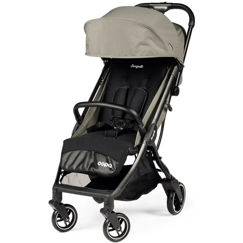 BURIGOTTO PASSEGGINO COPA compatto – chiusura automatica LIGHT GREY