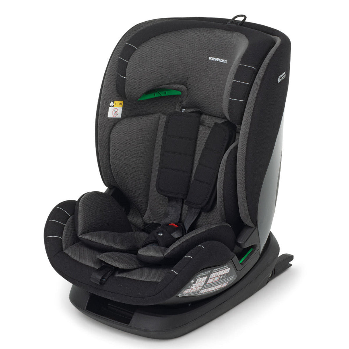 FOPPA PEDRETI SEGGIOLINO PITSTOP I-SIZE BLACK 76/150CM
