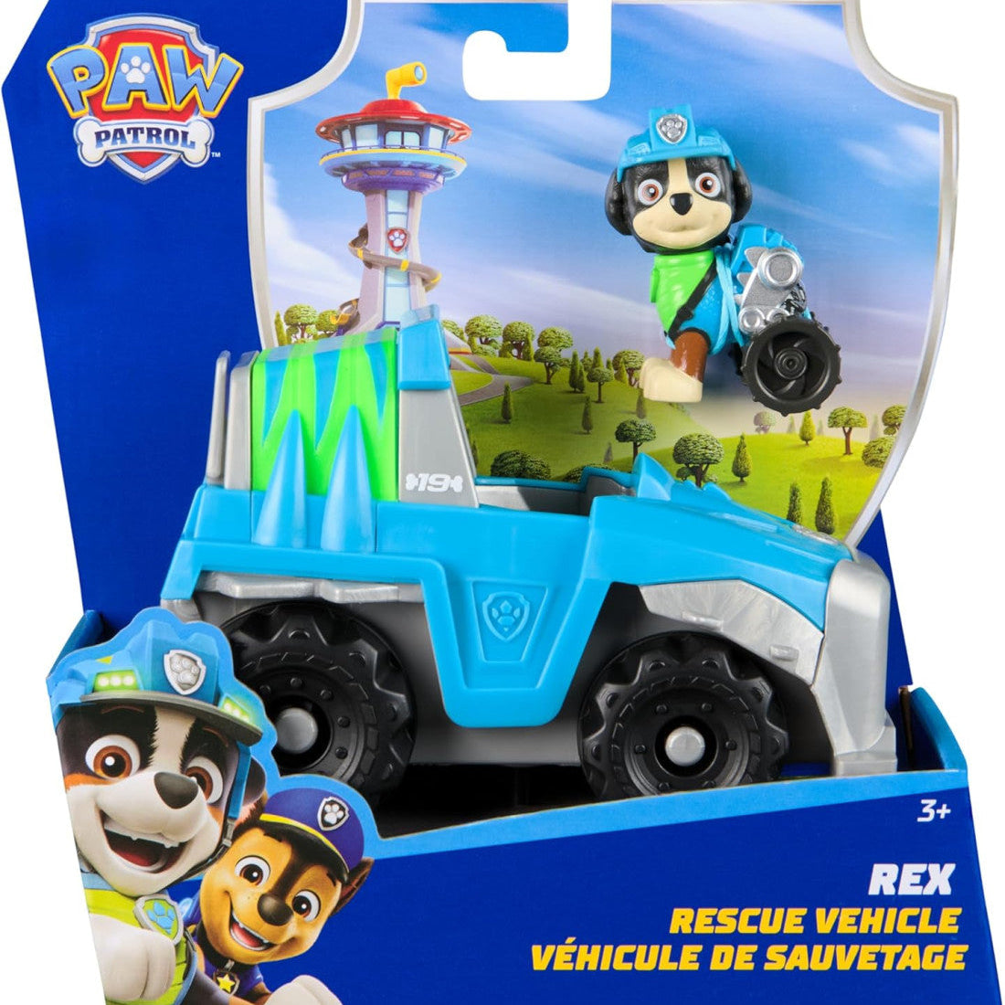 PAW PATROL Veicolo Base REX3+ 6071216