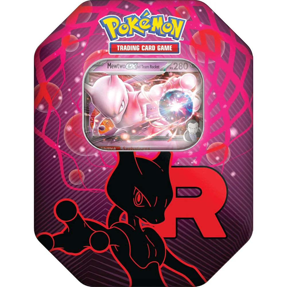 POKEMON TIN TEAM ROCKET MEWTWO