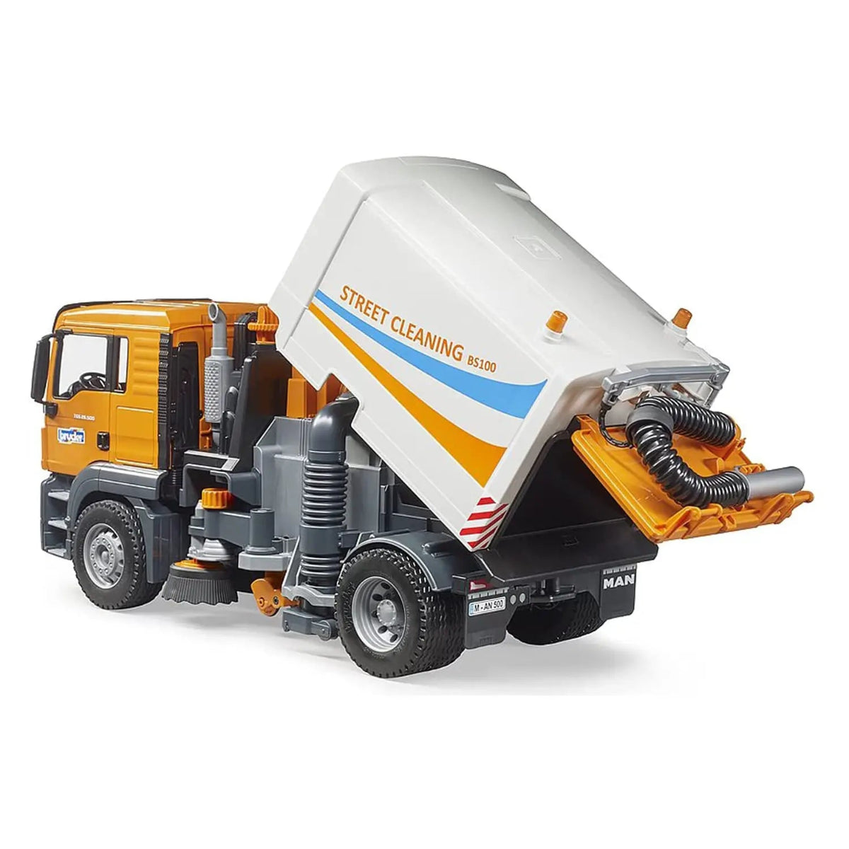 bruder 03780 MAN TGS camion pulizia stradale