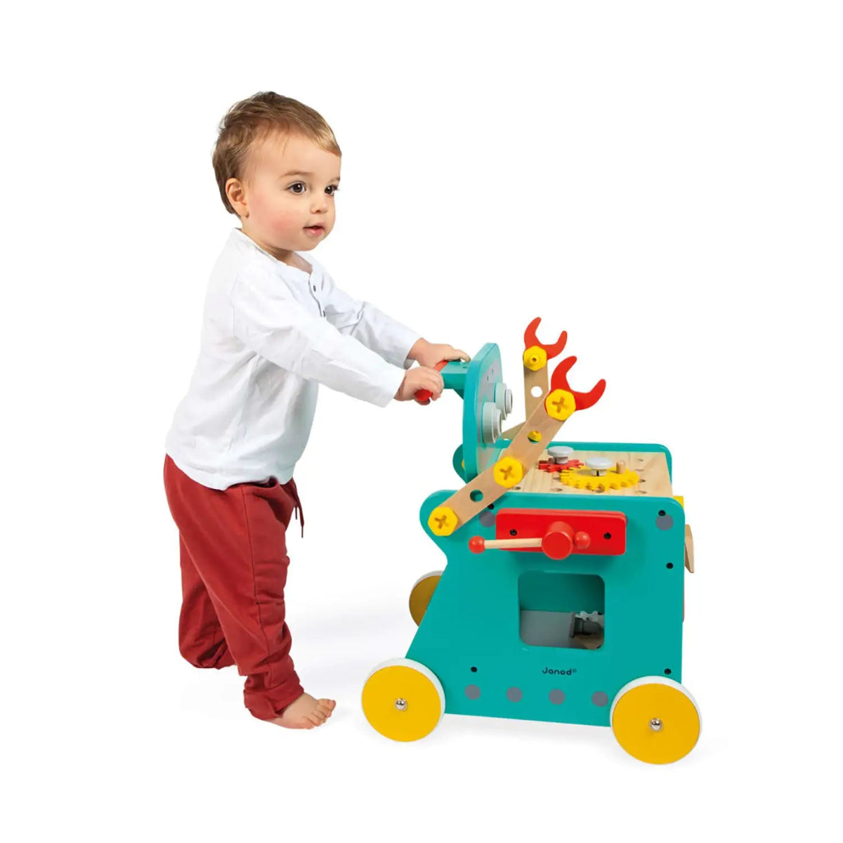 Janod - Brico'kids - Carrellino robot (lista Dylan)