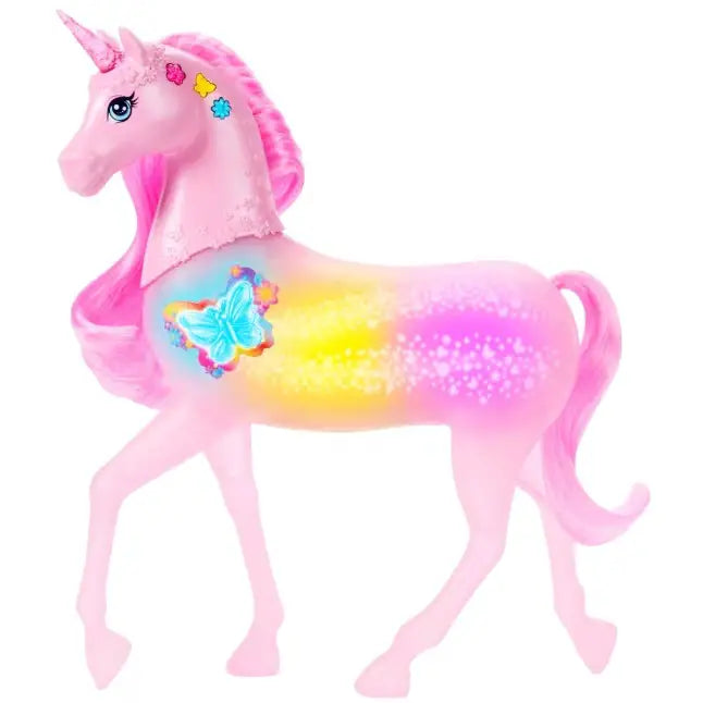 BARBIE UNICORNO LUCI E SUONI JCP78
