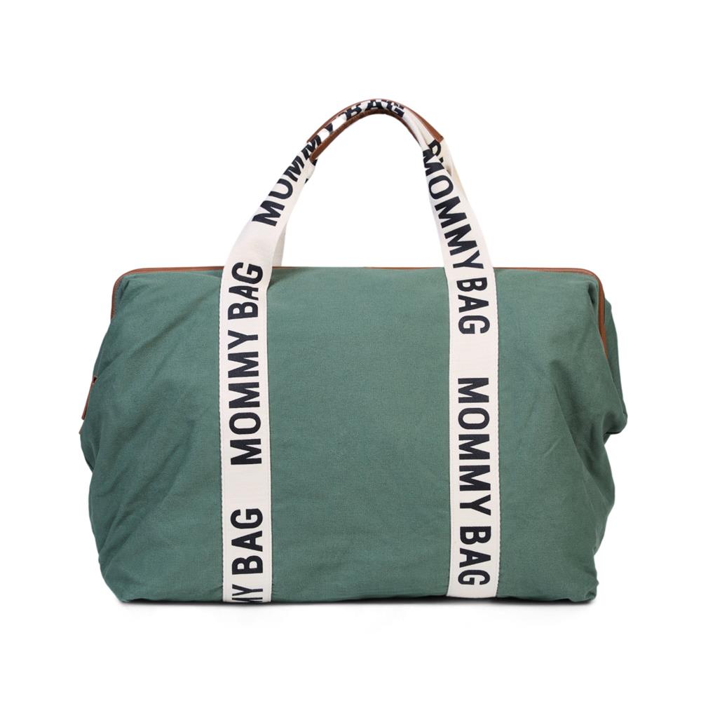 MOMMY BAG SIGNATURE TELA VERDE