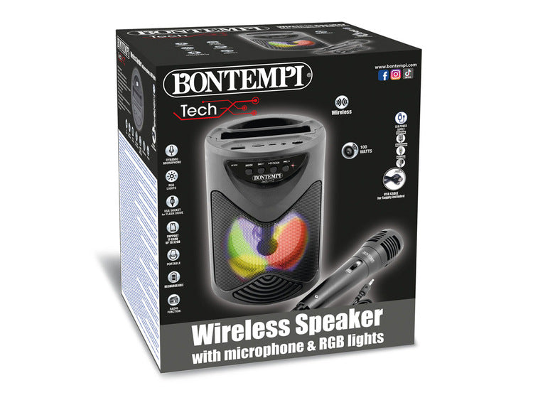 bontempi 491010 Amplificatore Wireless con microfono