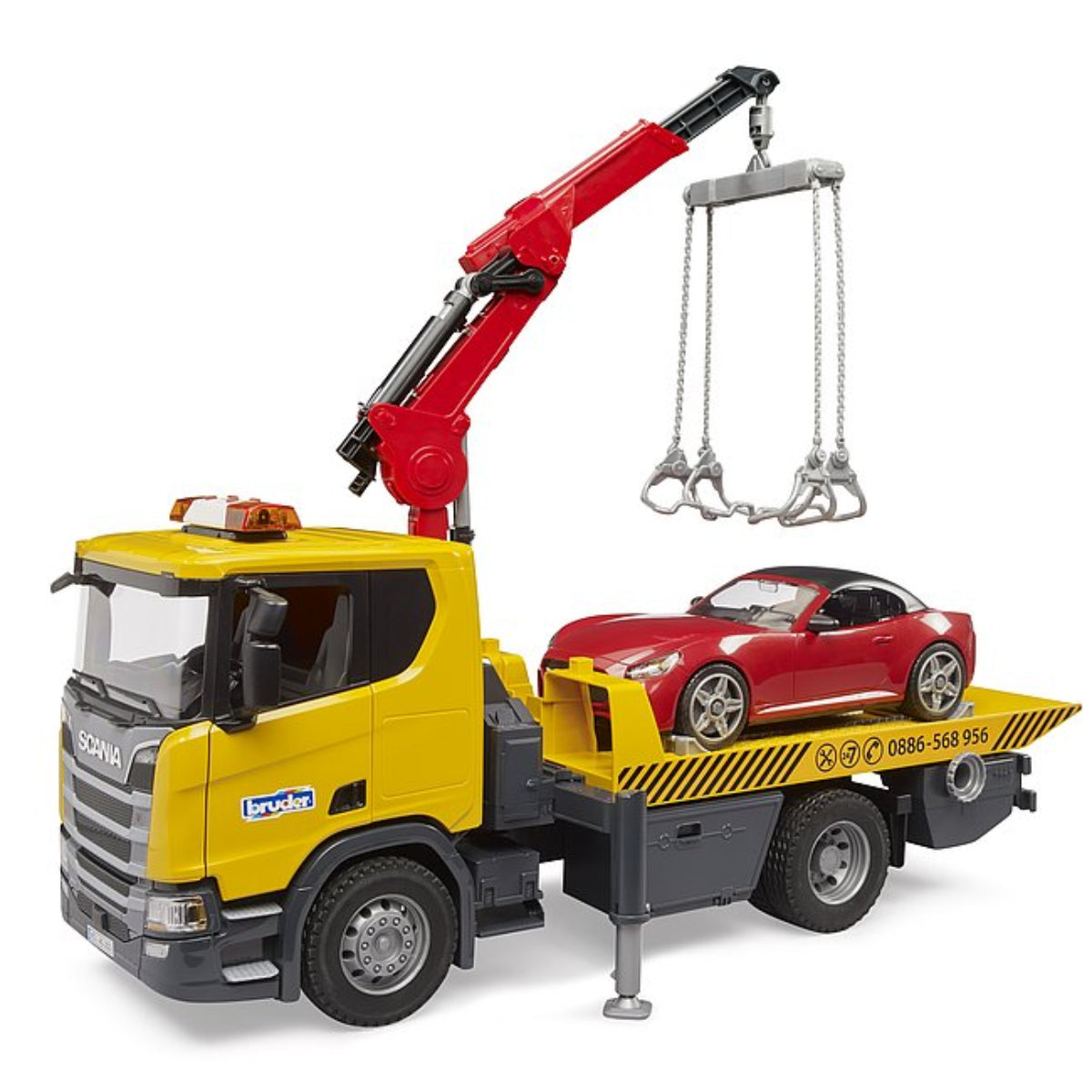 BRUDER 03552 SCANIA SUPER SOCCORSO STRADALE 560R