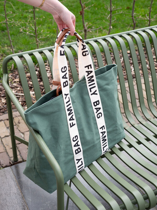 FAMILY BAG SIGNATURE TELA VERDE