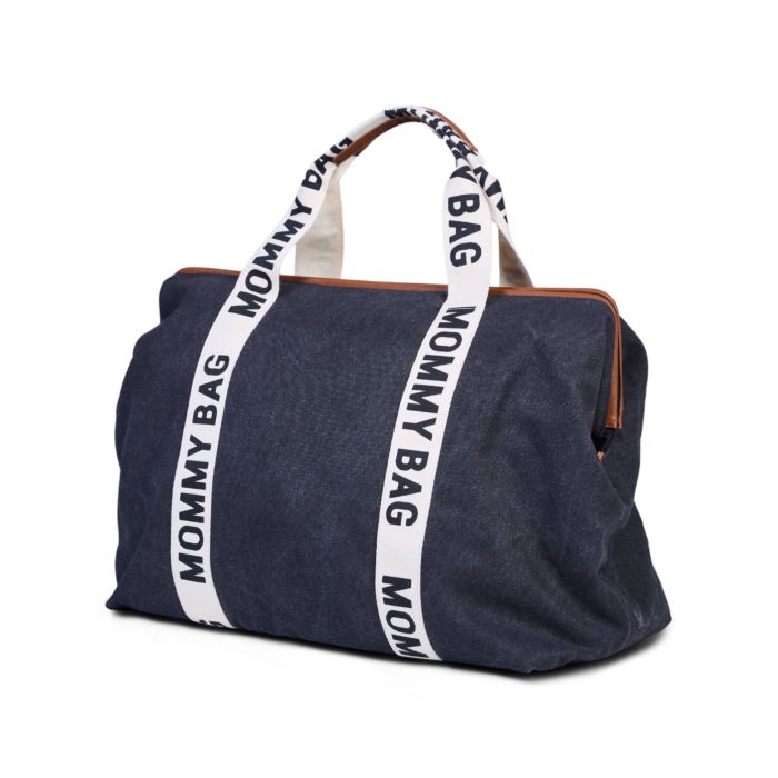 MOMMY BAG SIGNATURE TELA NERO