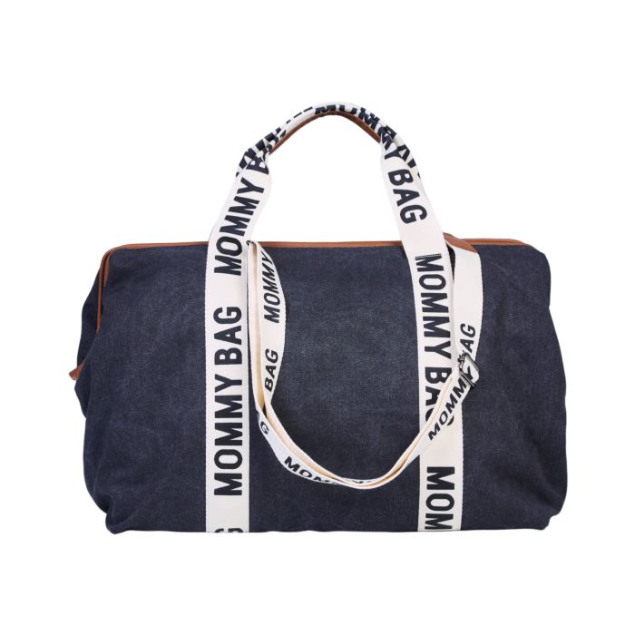 MOMMY BAG SIGNATURE TELA NERO