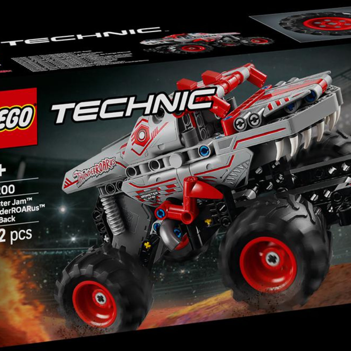LEGO 42200 TechnicPull-back Monster Jam_ ThunderROARus_