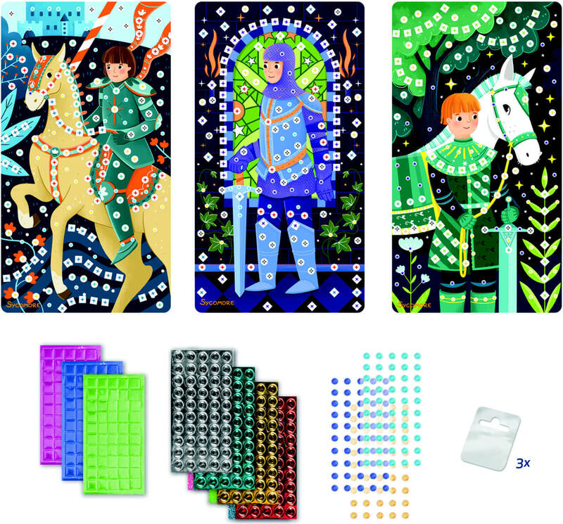 Sycomore - 3 Mosaici Cavalieri