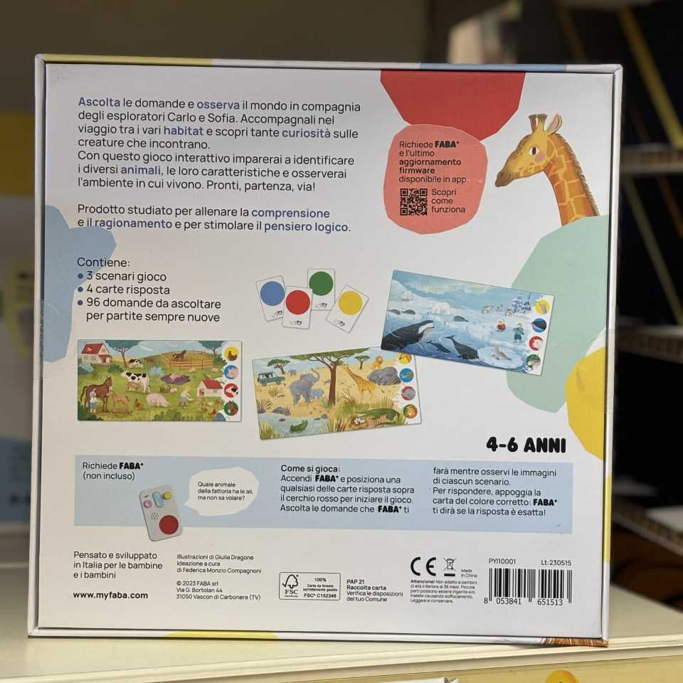 FABA ANIMALI: VERSI, HABITAT, CURIOSITA'