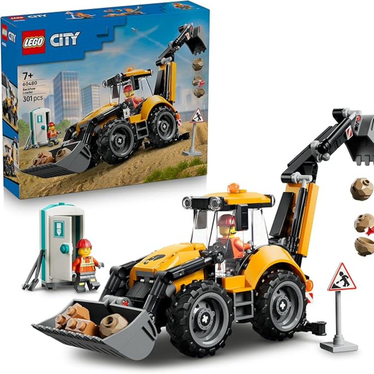 lego 60480 scavatrice da cantiere