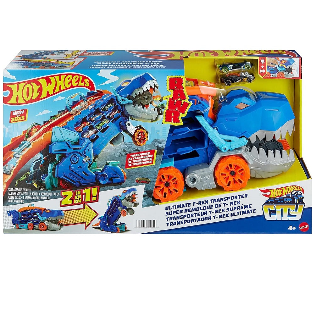 HW CITY MEGA T-REX TRASPORTATORE hng50