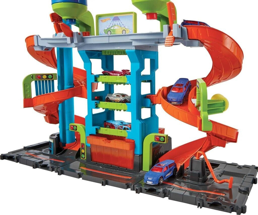 HOTWHEELS CITY MEGA TOWER CAR WASH HDP05