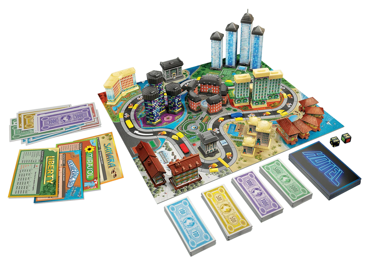 Hotel Asmodee 8942 – gioco da tavolo 2-4 giocatori