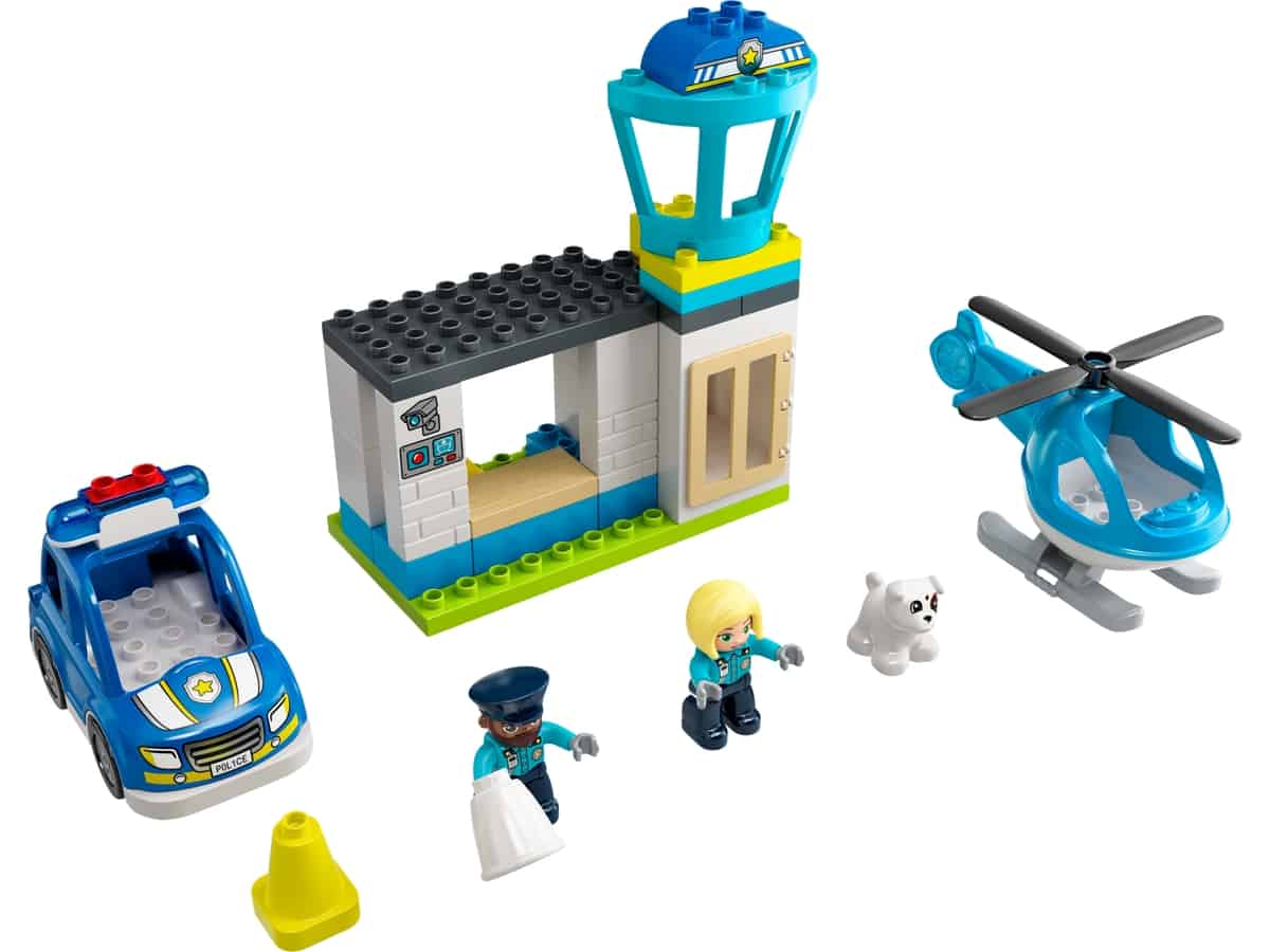 10959DUPLO TownStazione di Polizia ed elicottero