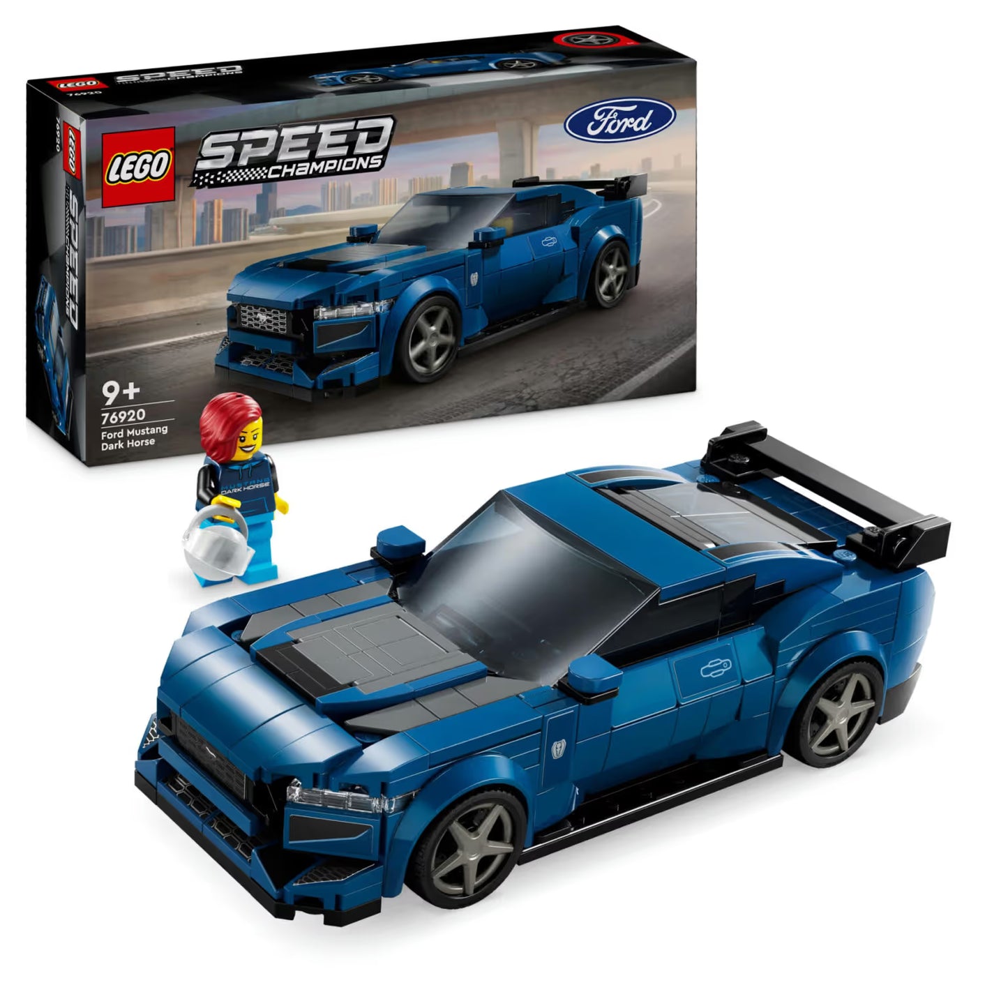lego 76920 Speed ChampionsAuto sportiva Ford Mustang Dark Horse