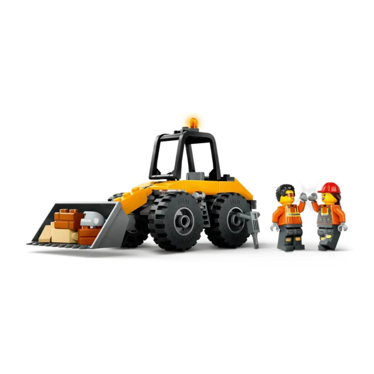 lego 60450 City Great Vehicles Pala gommata gialla