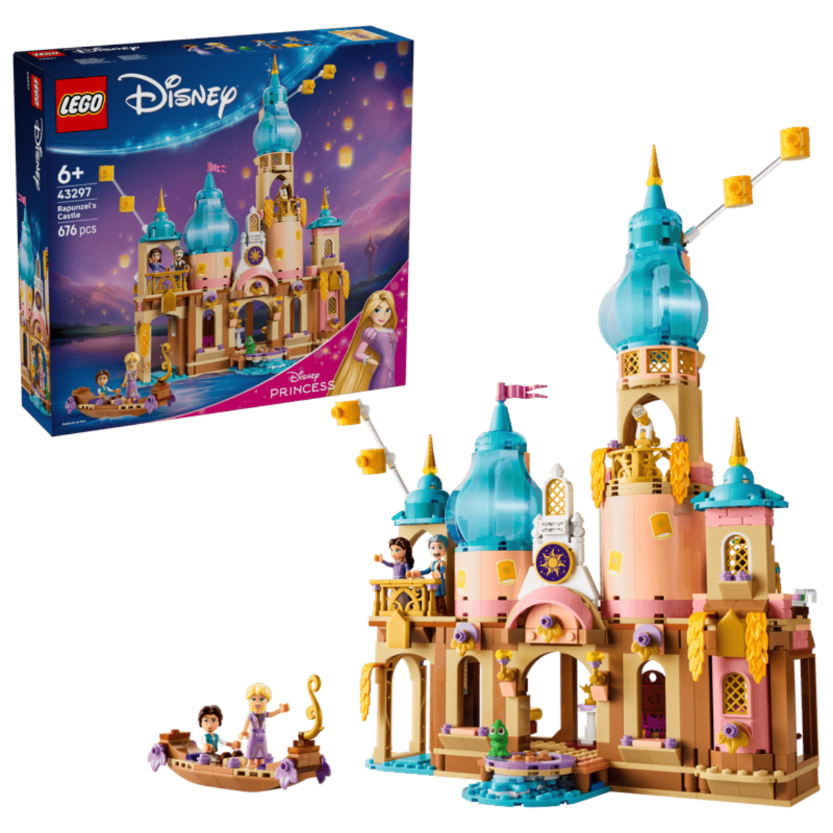 LEGO 43297 Rapunzel's Castle