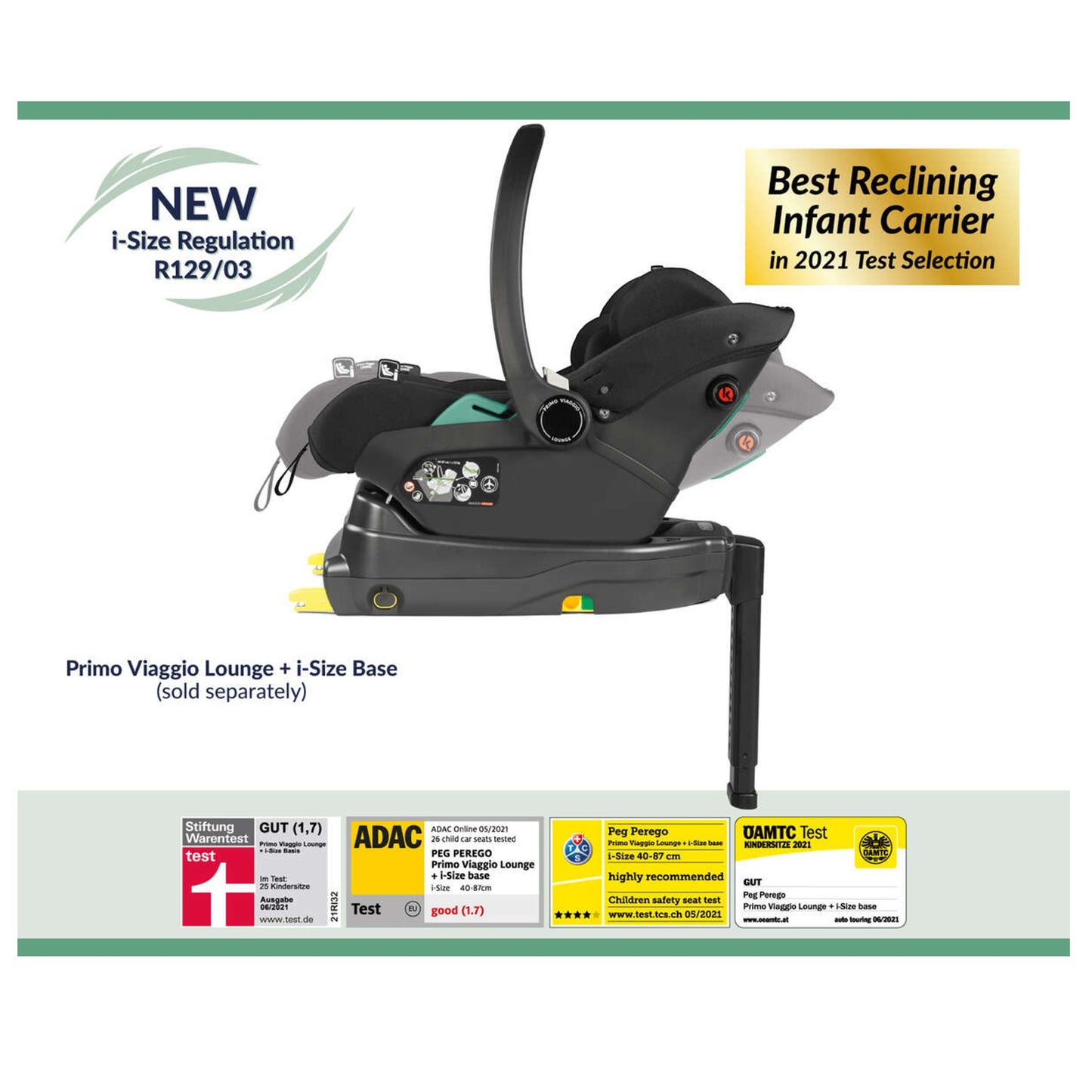 PEG TRIO VELOCE TC CITY GREY LOUNGE