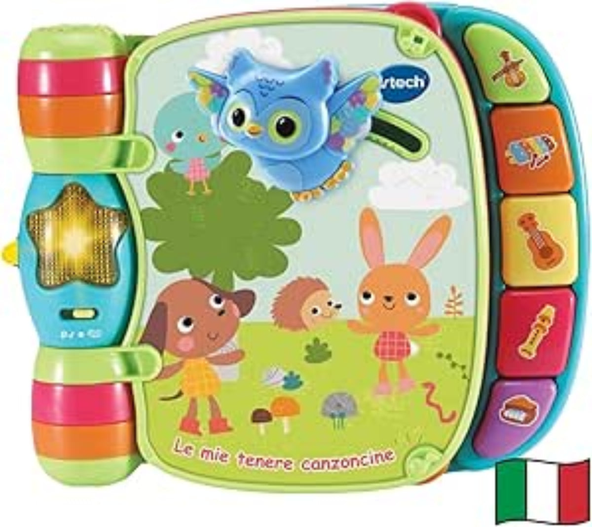 Il mio primo libro interattivo Le mie tenere canzoncine