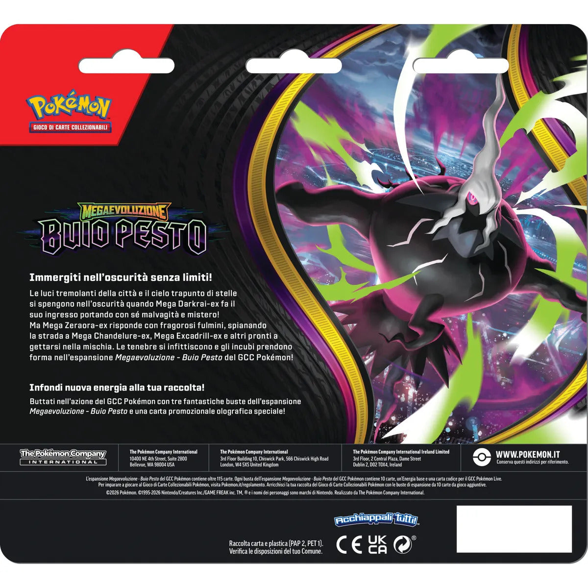 POKEMON BUIO PESTO 3PACK BLISTER