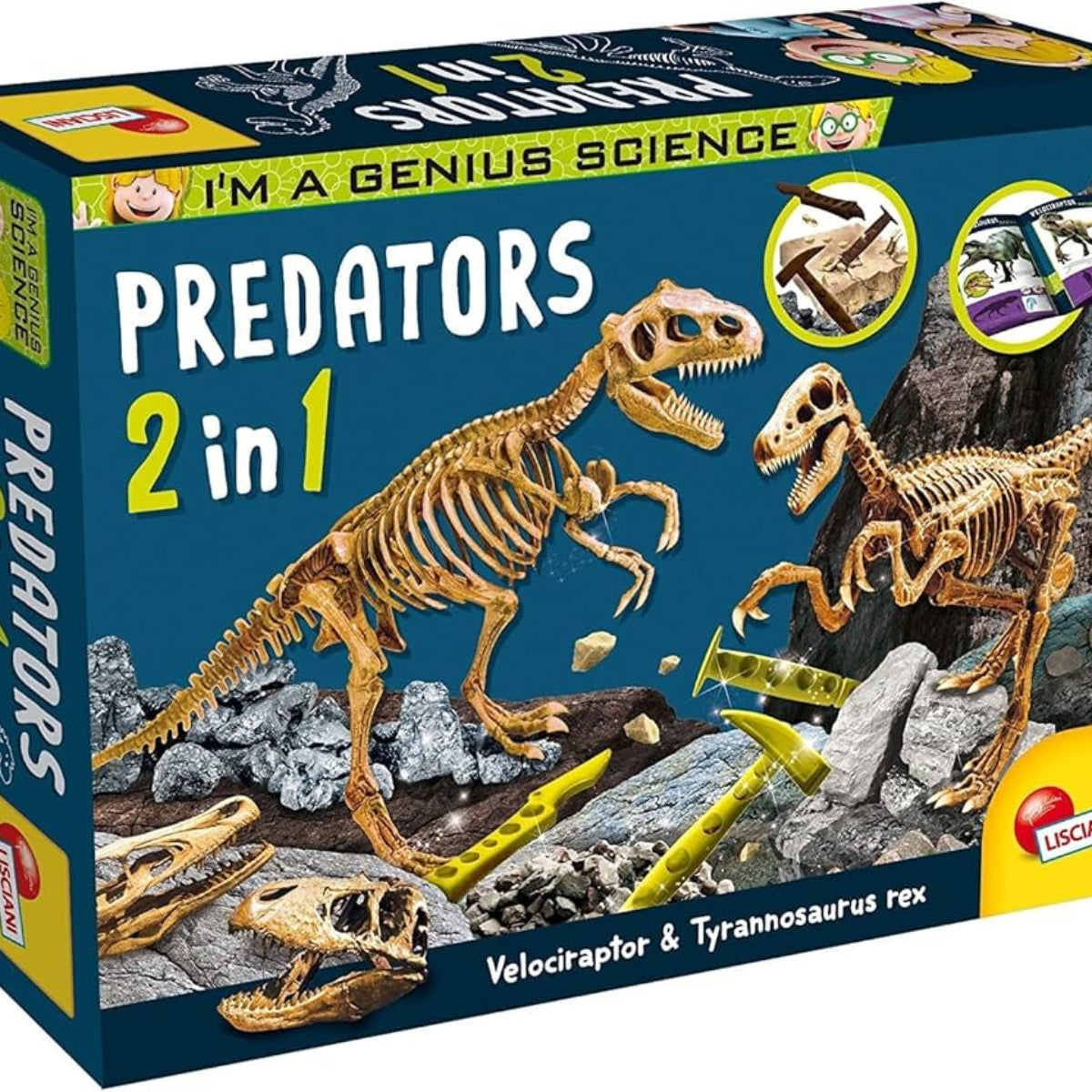 I'M A GENIUS PREDATORS 2 IN 1