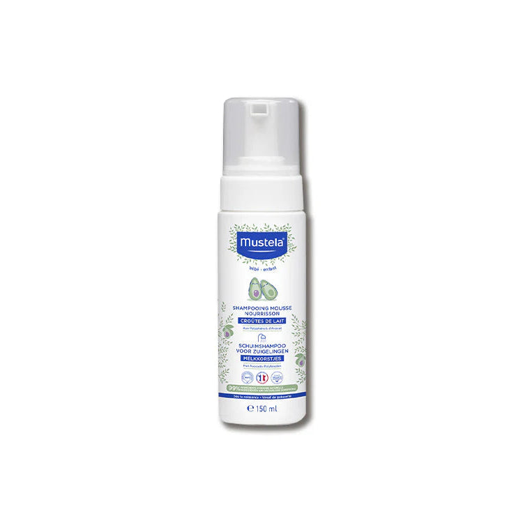 MUSTELA SHAMPOO MOUSSE NEONATO 150 ML.