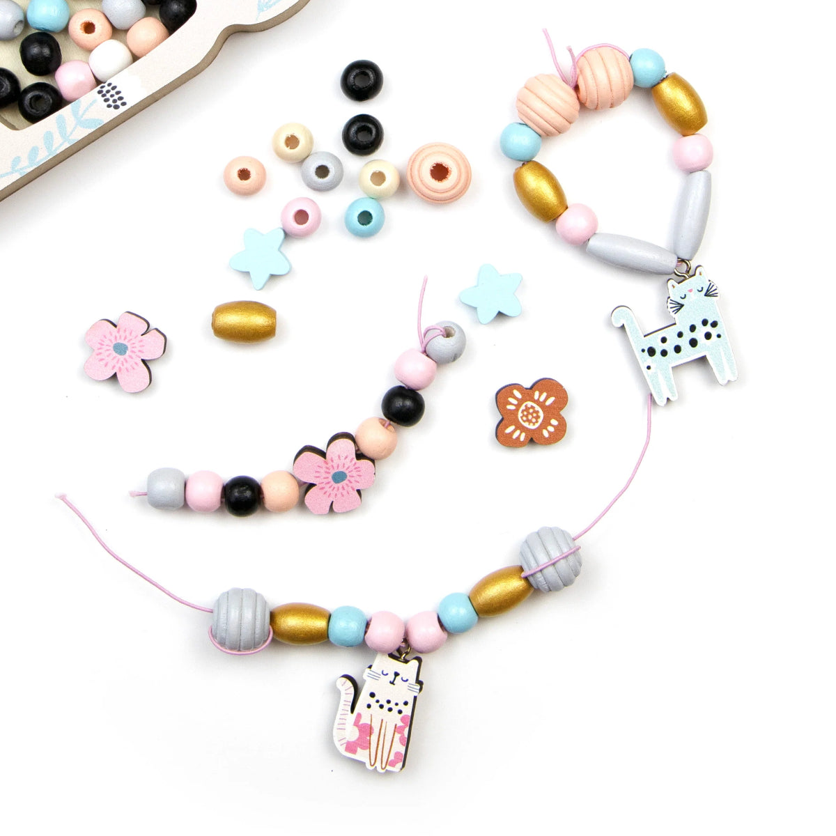 Sycomore - Cat Wooden Beads