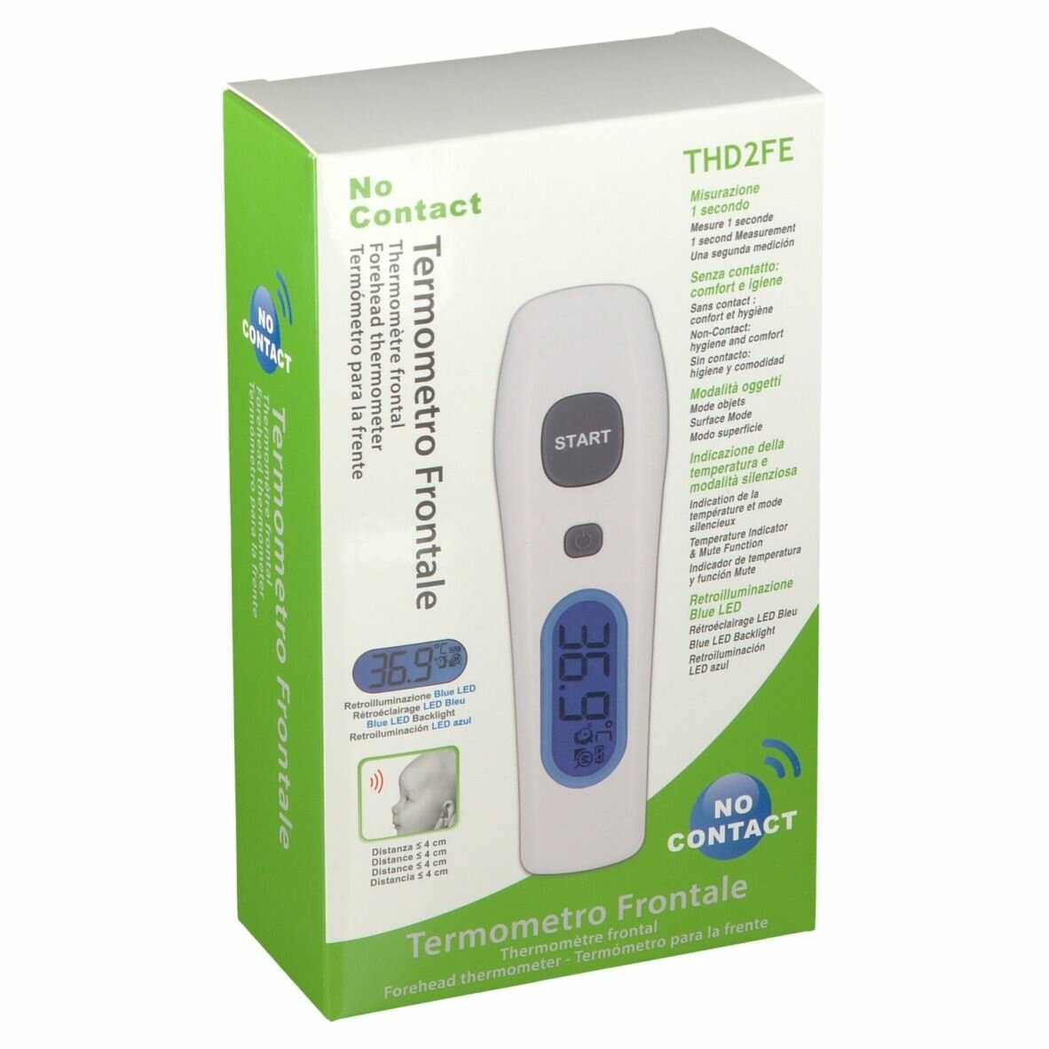 TERMOMETRO FRONTALE INFRAROSSI RADIANT