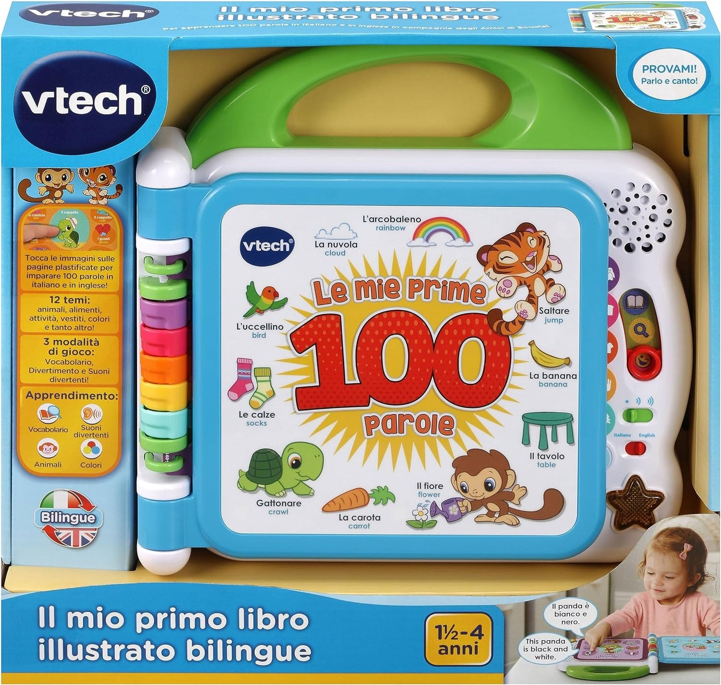 v tech Il mio primo libro illustrato Le mie prime 100 parole