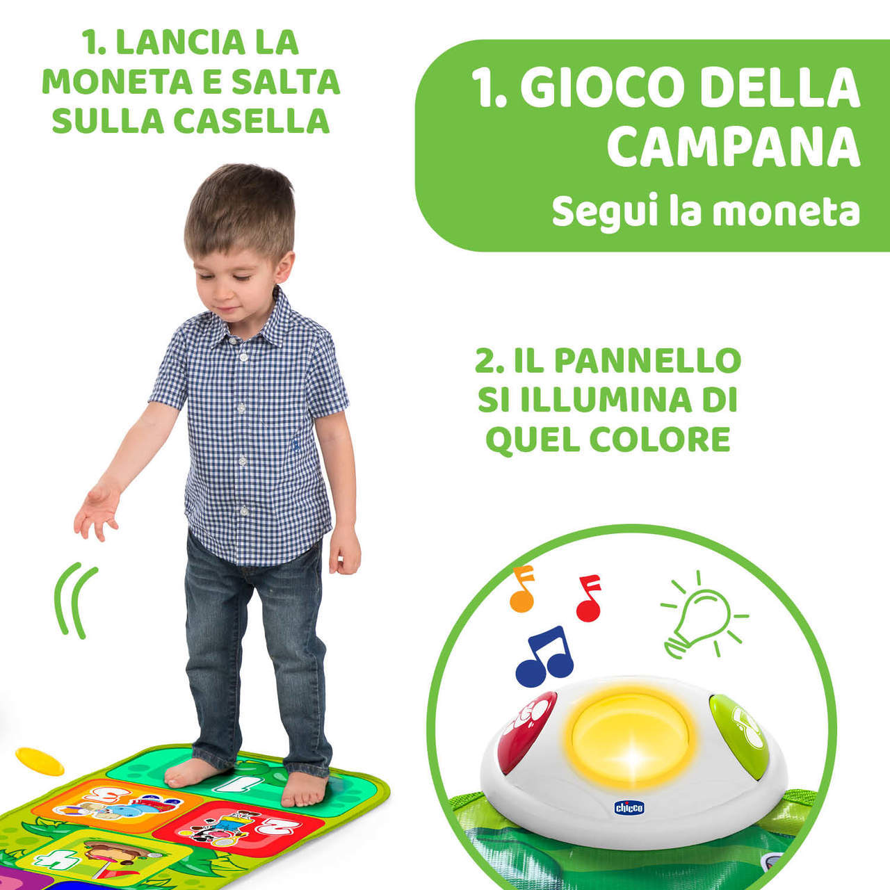 CHICCO GIOCO TAPPETO CAMPANA