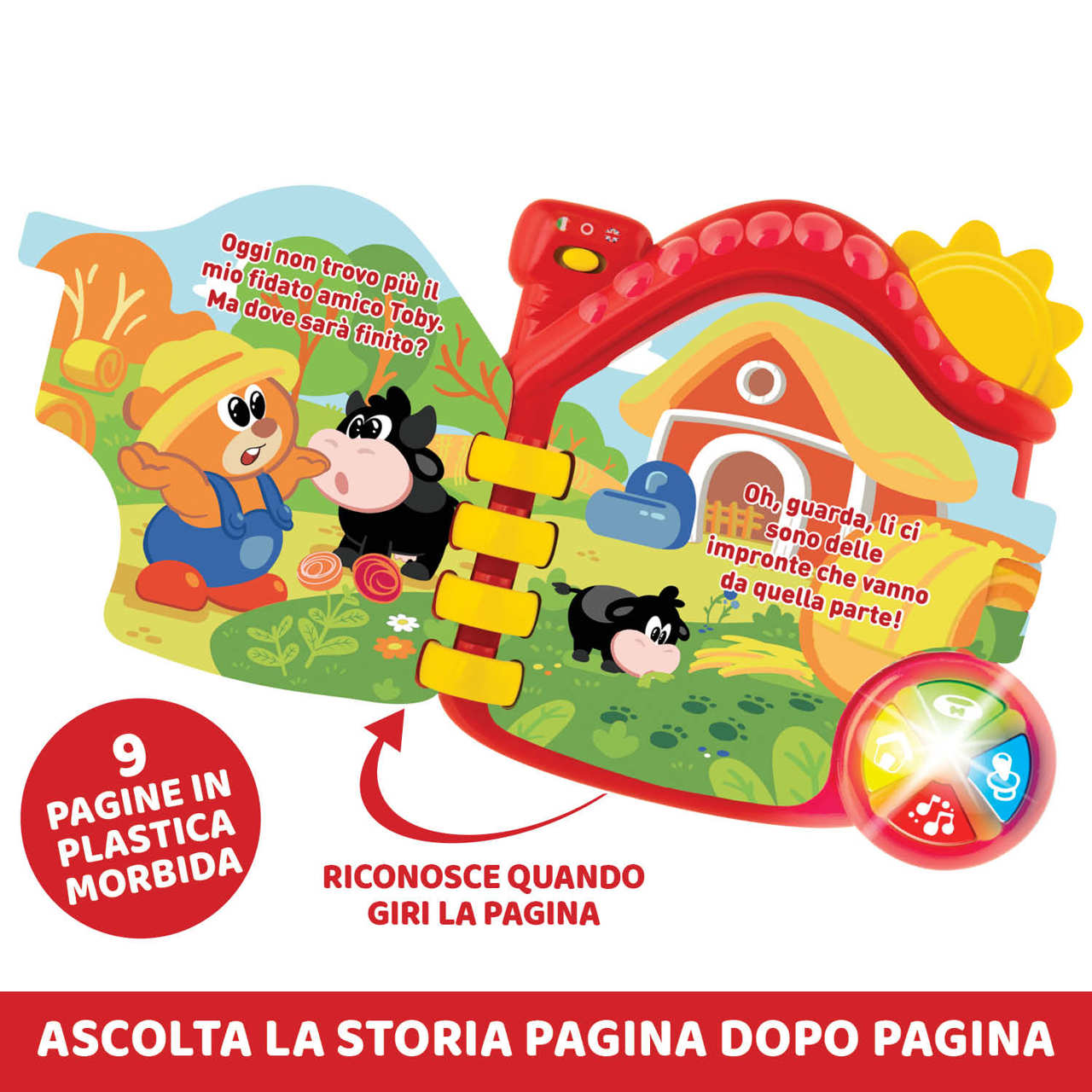 Chicco Libro della Fattoria Gioco Bilingue