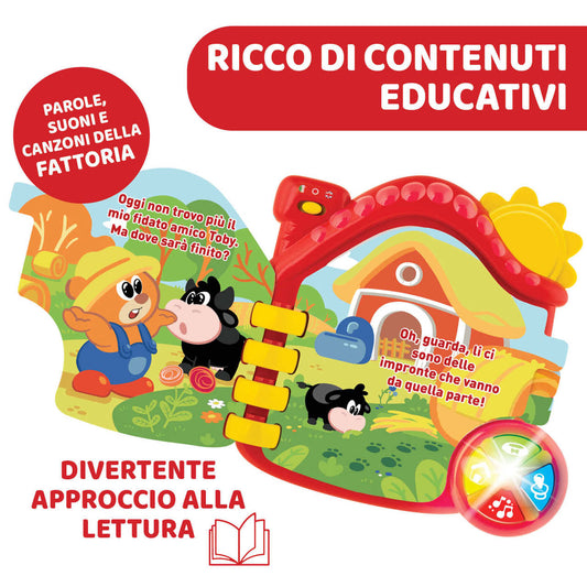 Chicco Libro della Fattoria Gioco Bilingue