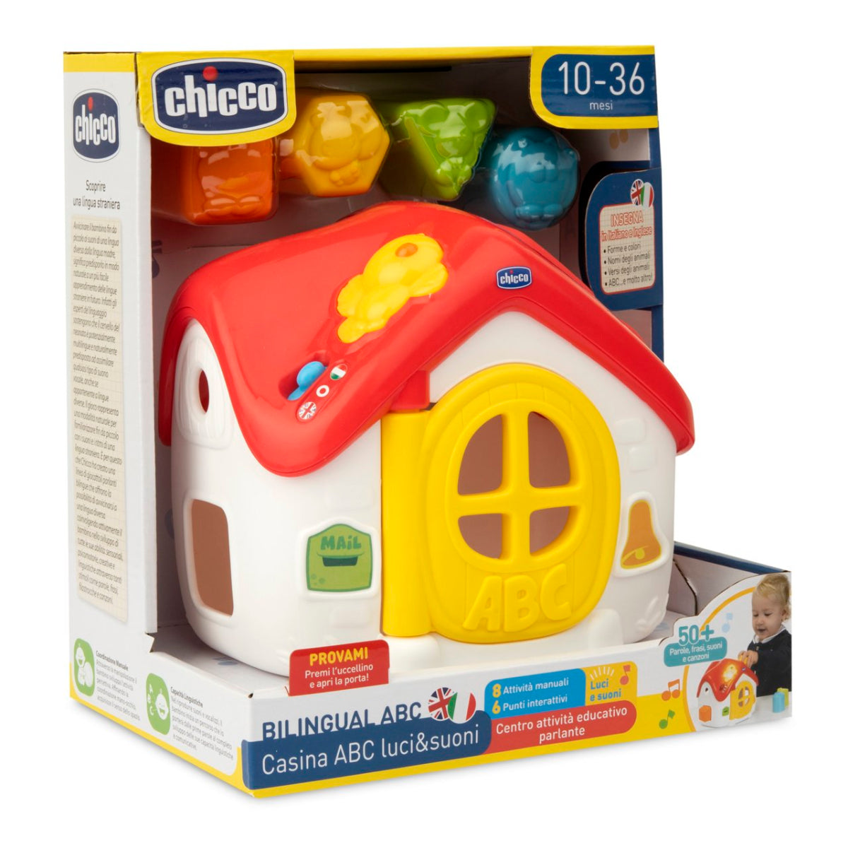 CHICCO GIOCO CASETTA ABC