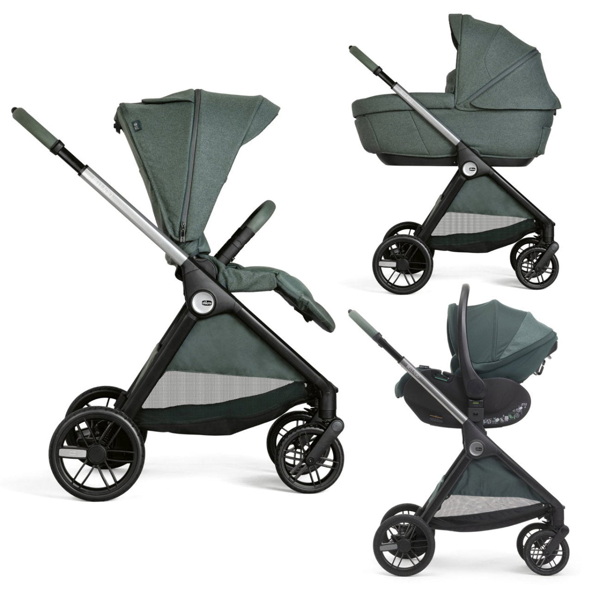Trio Chicco Bellagio 2 Fir Tree OneTouch