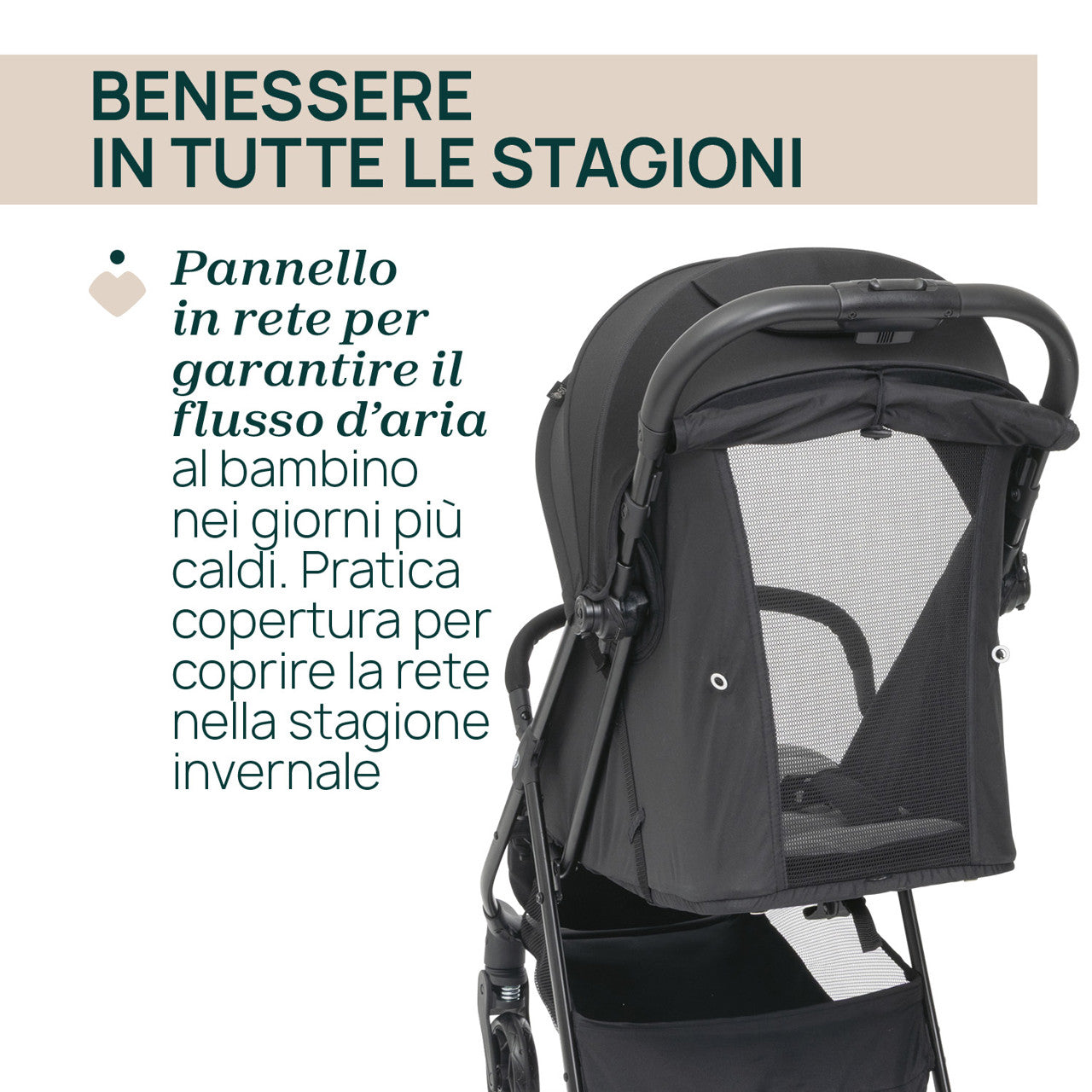 CHICCO PASSEGGINO TAORMINA CHARCOAL