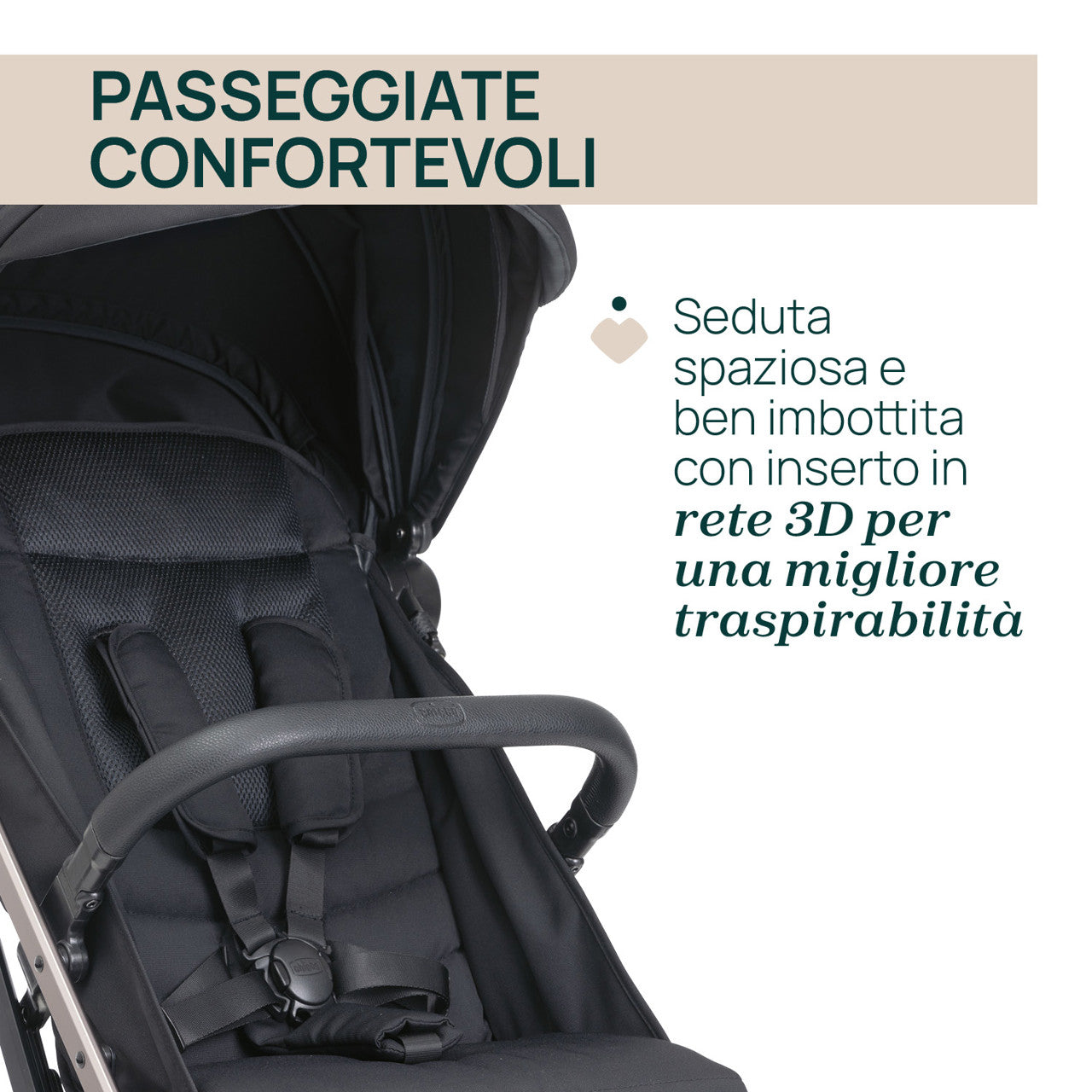 CHICCO PASSEGGINO DOLOMITI CHARCOAL