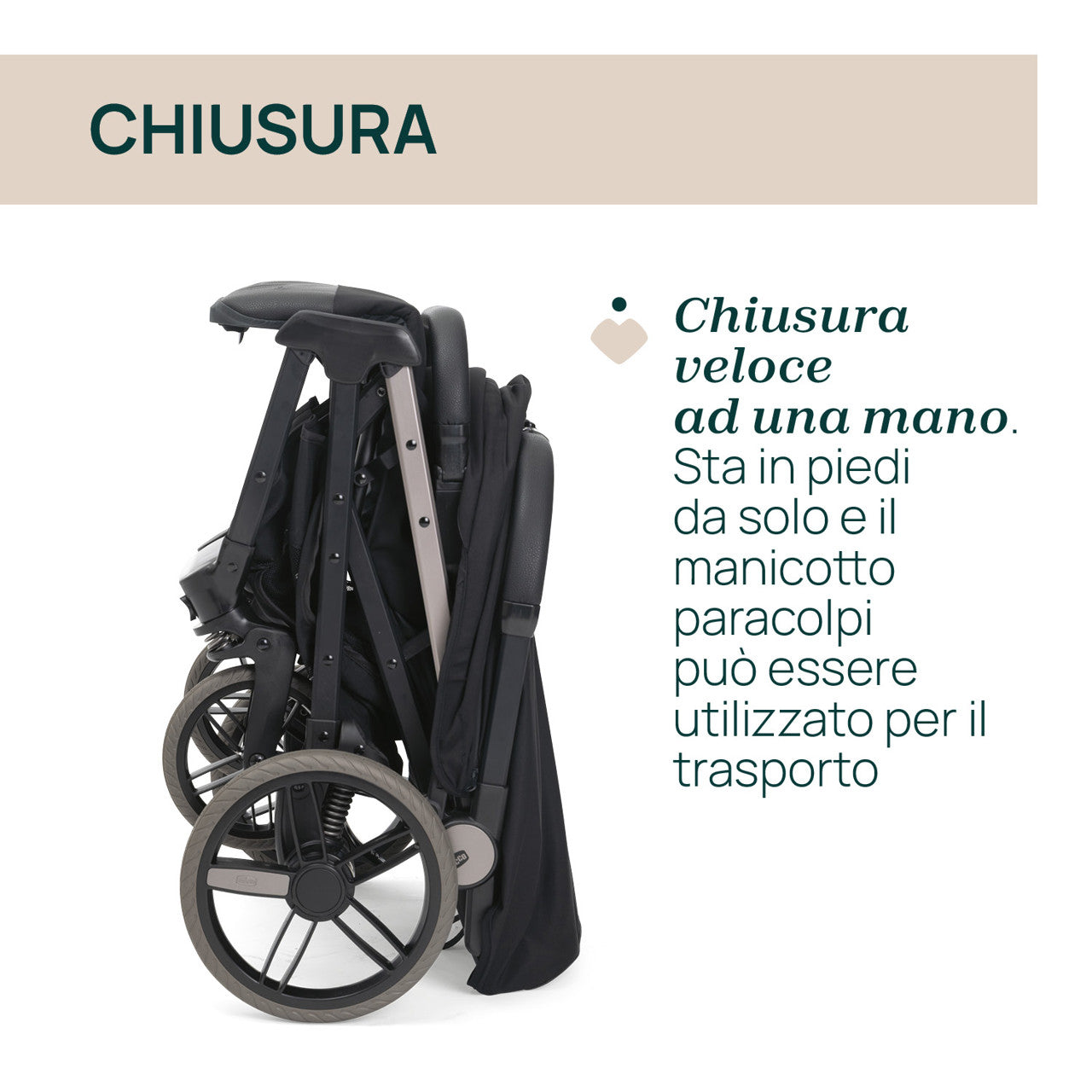 CHICCO PASSEGGINO DOLOMITI CHARCOAL